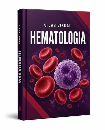 Capa do material bônus Atlas Visual de Hematologia