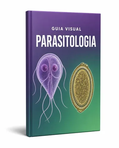 Capa do material bônus Guia Visual de Parasitologia